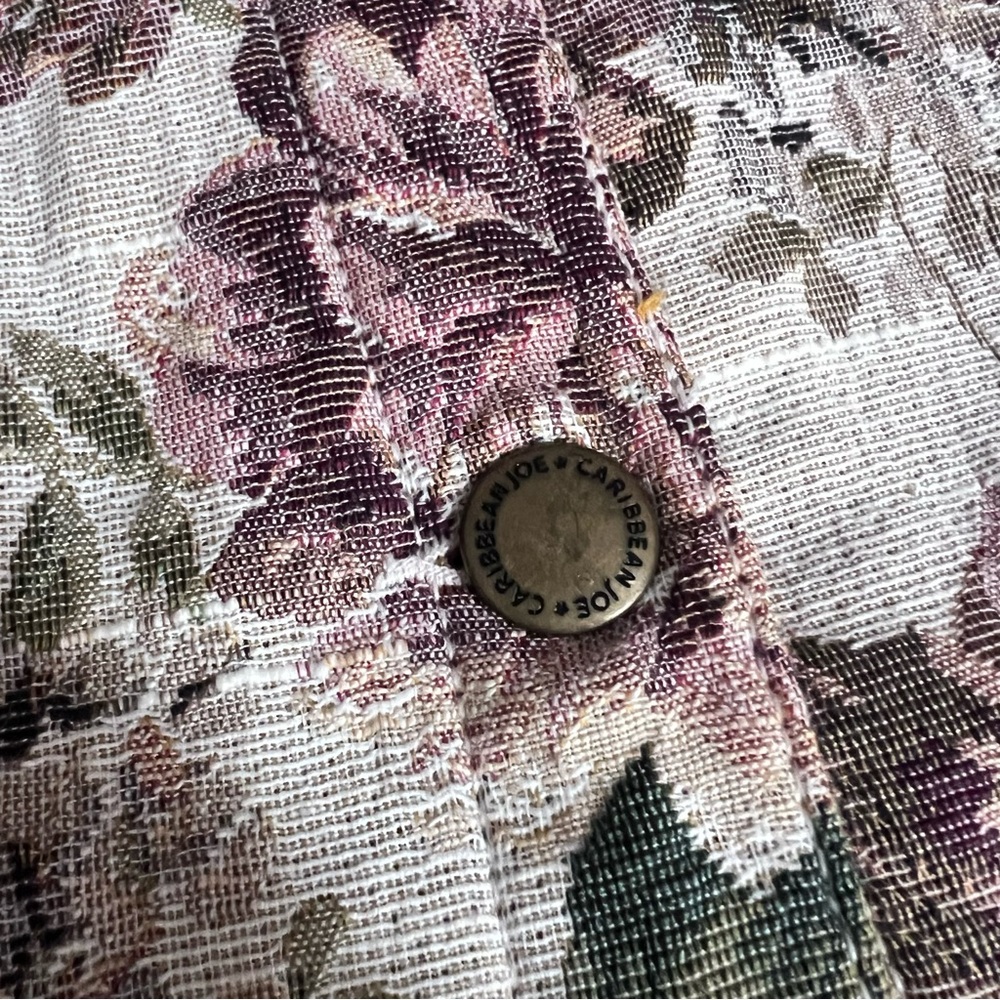 Hand Crafted Floral Patchwork Jacket – One of a Kind - Picture 3 of 13